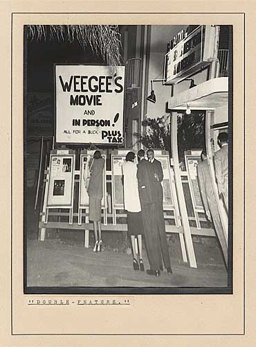 “Double-Feature”, Vintage silver print, 1948