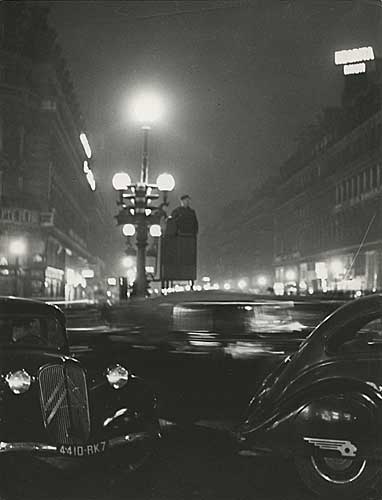 Place de l’Opera, Vintage silver print, ca. 1932