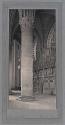 A Pillar of Chartres, Vintage platinum print, ca. 1905.