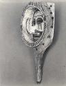 Mask, Basonge, Belgian Congo, Vintage silver print, 1935.