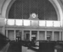 Interior, Union Station, Washington, Night, Vintage silver print, ca. 1915.