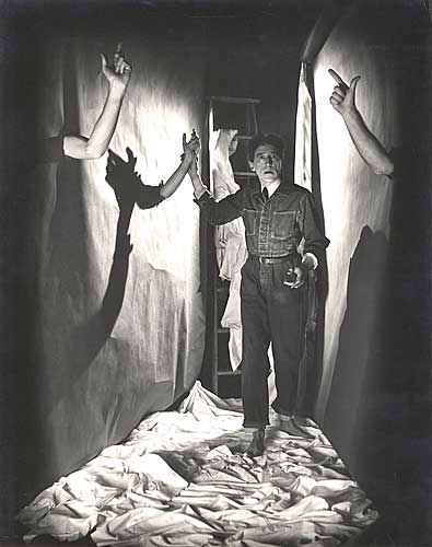 Orph&eacute;e [Portrait of Jean Cocteau], Vintage silver print, 1949