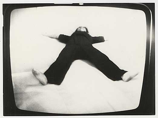 [Still/Video Performance], Vintage silver print, ca. 1980