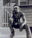 Young Man from Liberta Village, Vintage silver print, 1970.