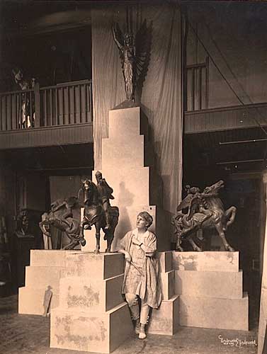 Malvina Hoffman [1885-1966], Vintage silver print, c.1930