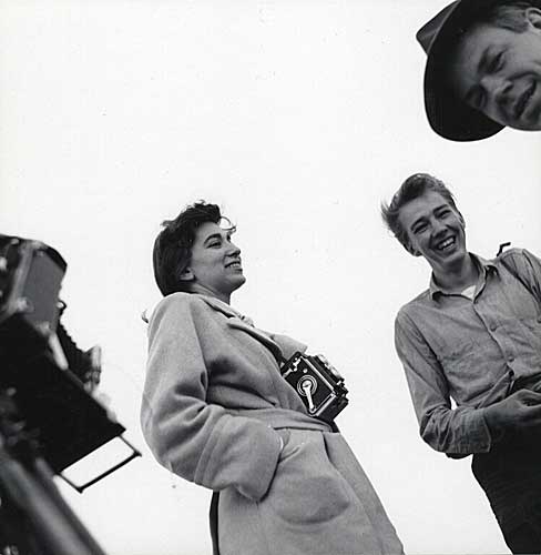 Minor White, Dody Weston and Don Normark, Vintage silver print, ca. 1950